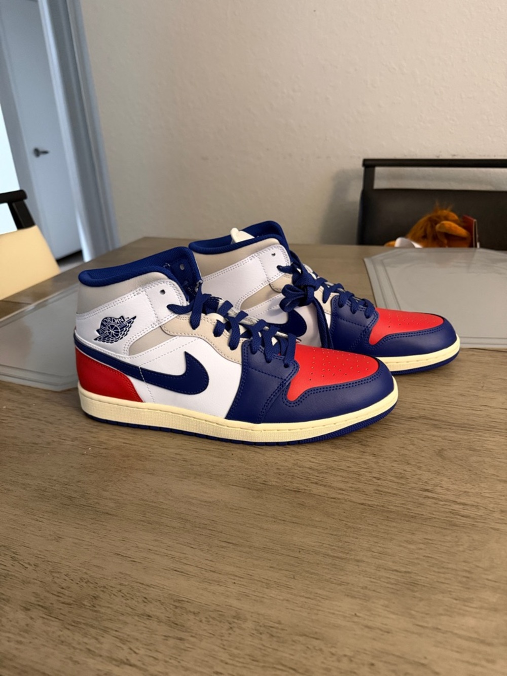 Nike Air Jordan Sneakers - Navy/Red/White